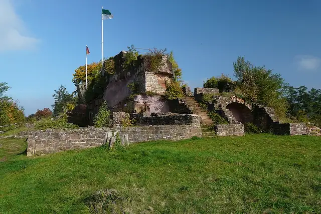 Burgruine Hohenburg – Castle, near Homburg