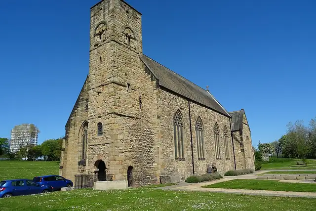 Monkwearmouth–Jarrow Abbey – Ruine, 9 km von Newcastle upon Tyne