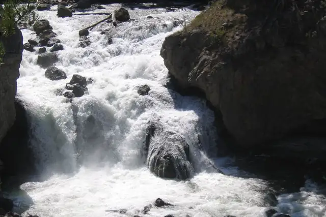 Firehole Falls – Waterfall