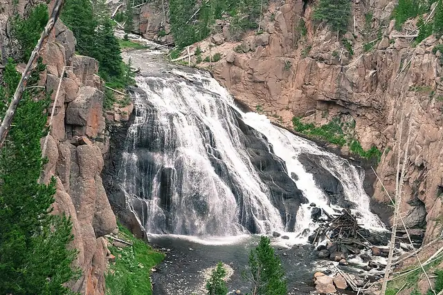 Gibbon Falls – Waterfall