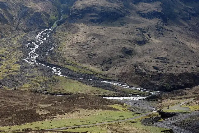 Meeting of Three Waters – Wasserfall, 19 km von Fort William