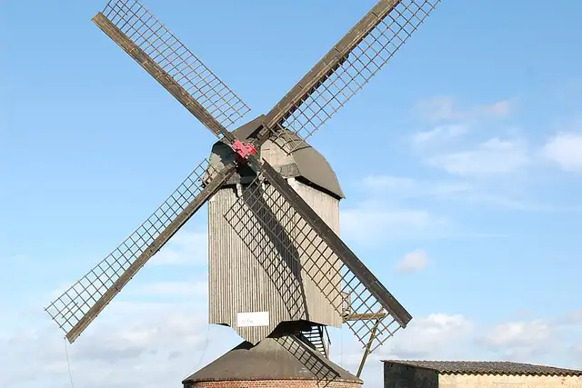 Düppelsmühle – Windmühle, 9 km von Bedburg