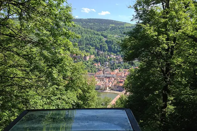 Meriankanzel – Viewpoint, near Heidelberg