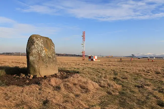 Cat Stane – Megalith, 10 km from Edinburgh