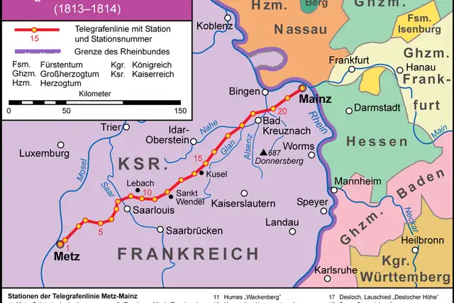 Französische Telegrafenstation "Heidenhof" – Lookout tower, 7 km from Ingelheim am Rhein