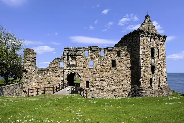 St Andrews Castle – Ruine, bei Saint Andrews