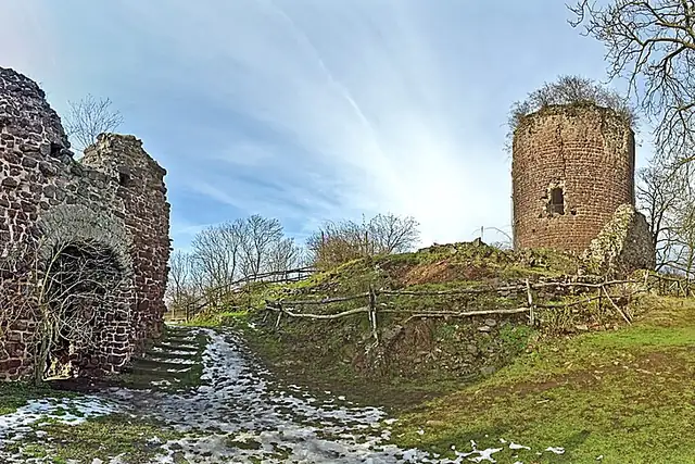 Ebersburg – Ruine, 8 km von Nordhausen