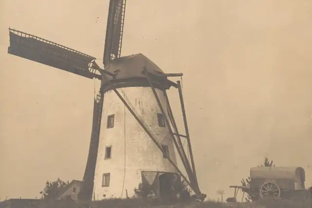 Heidbergmühle – Windmühle, 6 km von Meerbusch