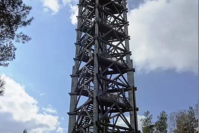 Aussichtsturm Blumenthal – Lookout tower, 12 km from Wittstock