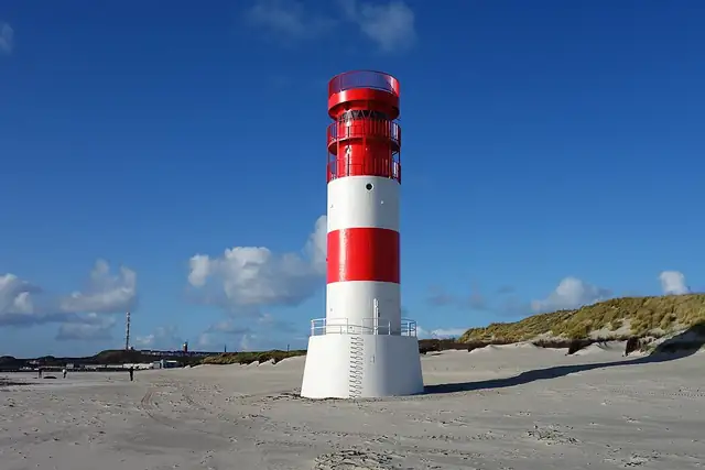 Helgoland Düne Oberfeuer – Leuchtturm