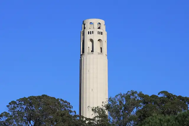 Coit Tower – Lookout tower, near San Francisco