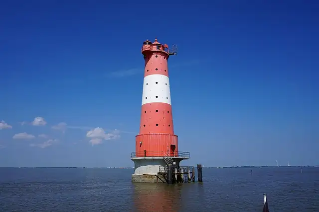 Leuchtturm Arngast – Lighthouse, 9 km from Wilhelmshaven