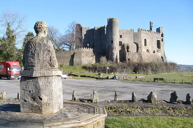 Castell Talacharn – Ruine, 14 km von Carmarthen