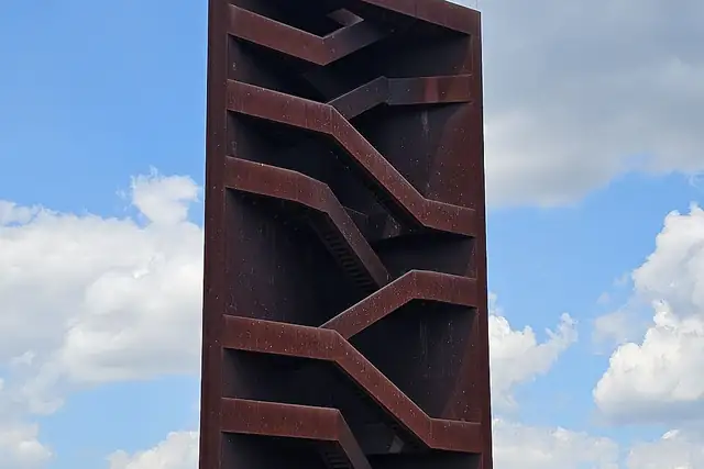 Landmarke Lausitzer Seenland "Rostiger Nagel" – Lookout tower, 7 km from Senftenberg