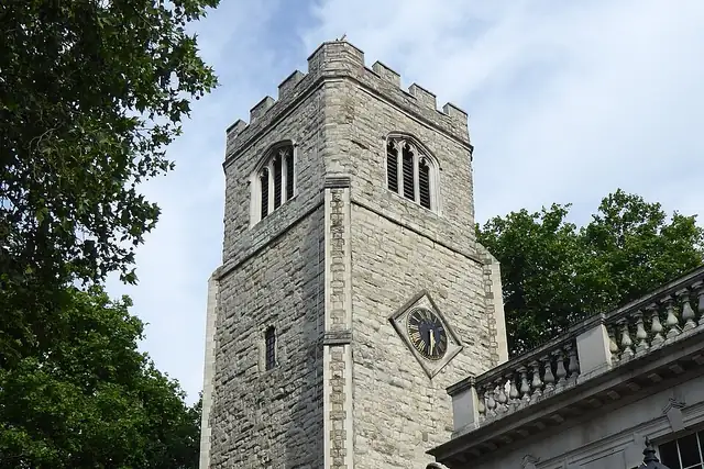 Tower of Church of St Augustine – Viewpoint, near Highbury