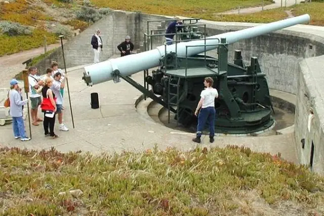 Battery Chamberlin – Ruin, 6 km from San Francisco