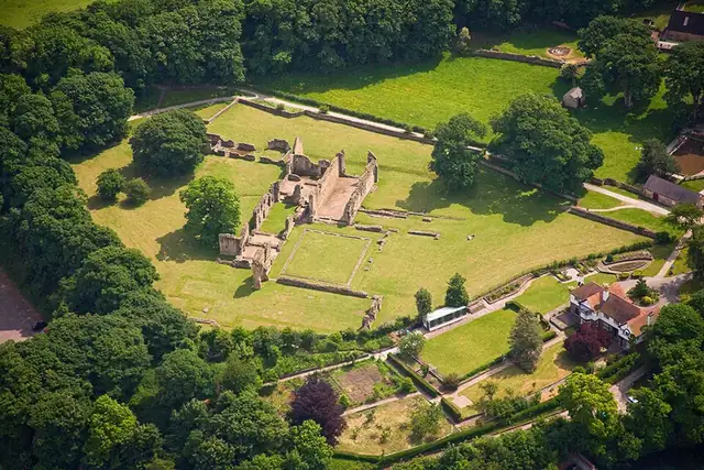 Basingwerk Abbey – Ruine, 7 km von Flint